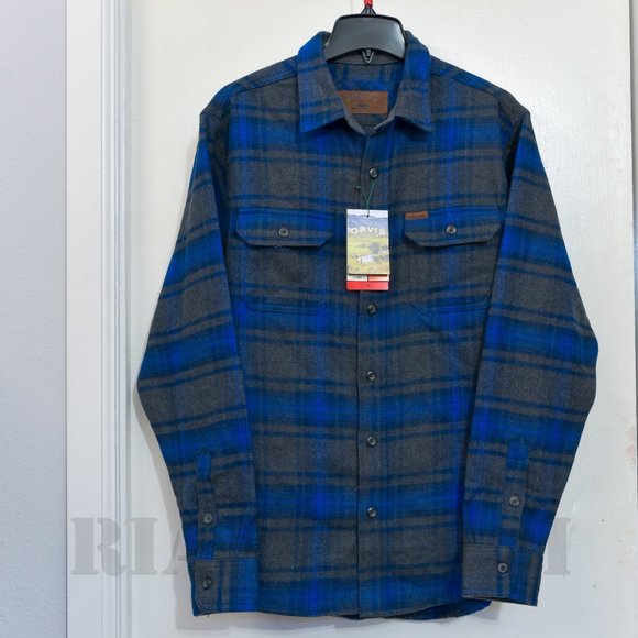 Orvis NWT Men’s Flannel Shirt - Picture 2 of 9